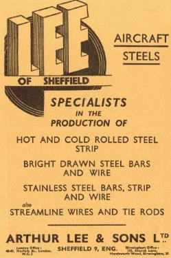 (Lee of Sheffield Ltd.) Arthur Lee and Sons Ltd., [steel manufacturers, Trubrite Steelworks, Meadowhall]