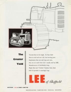 (Lee of Sheffield Ltd.) Arthur Lee and Sons Ltd., steel manufacturers, Trubrite Steelworks, Meadowhall