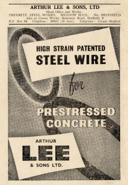 (Lee of Sheffield Ltd.) Arthur Lee and Sons Ltd., steel manufacturers, Trubrite Steelworks, Meadowhall
