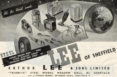 (Lee of Sheffield Ltd.) Arthur Lee and Sons Ltd., steel manufacturers, Trubrite Steelworks, Meadowhall