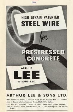 (Lee of Sheffield Ltd.) Arthur Lee and Sons Ltd., steel manufacturers, Trubrite Steelworks, Meadowhall