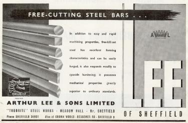 (Lee of Sheffield Ltd.) Arthur Lee and Sons Ltd., steel manufacturers, Trubrite Steelworks, Meadowhall