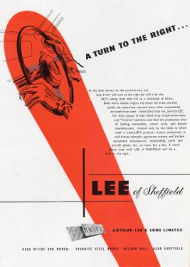 (Lee of Sheffield Ltd.) Arthur Lee and Sons Ltd., steel manufacturers, Trubrite Steelworks, Meadowhall