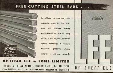 (Lee of Sheffield Ltd.) Arthur Lee and Sons Ltd., steel manufacturers, Trubrite Steelworks, Meadowhall