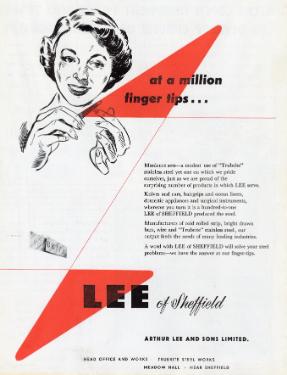 (Lee of Sheffield Ltd.) Arthur Lee and Sons Ltd., steel manufacturers, Trubrite Steelworks, Meadowhall