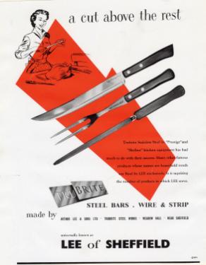 (Lee of Sheffield Ltd.) Arthur Lee and Sons Ltd., steel manufacturers, Trubrite Steelworks, Meadowhall