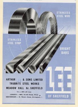 (Lee of Sheffield Ltd.) Arthur Lee and Sons Ltd., steel manufacturers, Trubrite Steelworks, Meadowhall