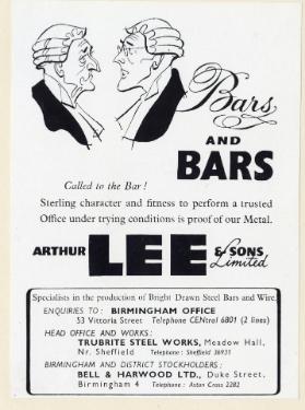(Lee of Sheffield Ltd.) Arthur Lee and Sons Ltd., steel manufacturers, Trubrite Steelworks, Meadowhall
