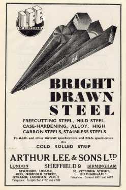 (Lee of Sheffield Ltd.) Arthur Lee and Sons Ltd., steel manufacturers, Sheffield: bright drawn steel