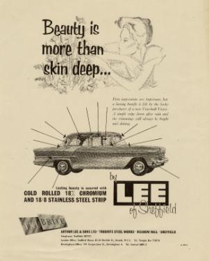 (Lee of Sheffield Ltd.) Arthur Lee and Sons Ltd., steel manufacturers, Trubrite Steelwoks, Meadowhall