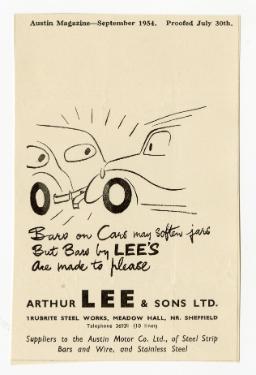 (Lee of Sheffield Ltd.) Arthur Lee and Sons Ltd., steel manufacturers, Trubrite Steelworks, Meadowhall
