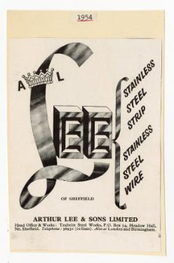 (Lee of Sheffield Ltd.) Arthur Lee and Sons Ltd., steel manufacturers, Trubrite Steelworks, Meadowhall