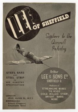 (Lee of Sheffield Ltd.) Arthur Lee and Sons Ltd., steel manufacturers, Sheffield
