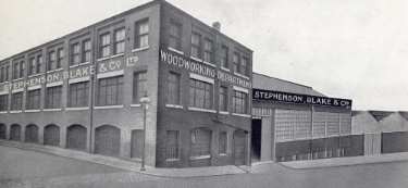Stephenson, Blake and Co Ltd., printers joinery and wood letter works, [Upper Allen Street]