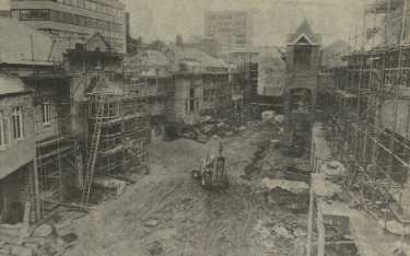 Construction of Orchard Square Shopping Centre