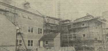 Construction of Orchard Square Shopping Centre