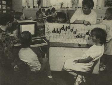 Teaching music at King Edward VII School