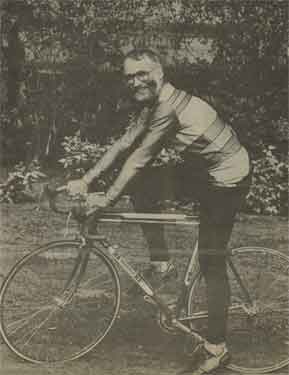 Mark Thompson, headteacher of Myrtle Springs School, cycling from Lands End to John O'Groats to raise money for a school minibus