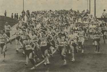 Sheffield 10 km Road Run, the major fundraising event for the Lord Mayor's Free South Africa Appeal