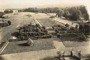 Holly Court, Silverdale Road, view of gardens from bedroom window
