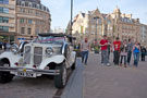 Vintage wedding car outside the Town Hall Vintage wedding car outside the Town Hall