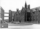 View: S24612 Park Junior and Infant School, Duke Street formerly Park County School with Park Hill Flats in the background