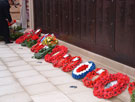 View: a00026 Wreath laying at the rededication of the Great Central Railway war memorial, Royal Victoria Hotel