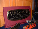 View: a00037 Nameplate from Great Central Railway locomotive Valour on display at Royal Victoria Hotel