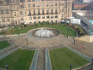 View: a00069 Elevated view of the Peace Gardens from the Big Wheel in Pinstone Street