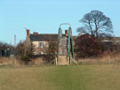 View: a00093 Railway footbridge at Butterthwaite Hamlet, Butterthwaite Farm in background