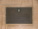 View: a00094 Plaque in entrance to Central Lending Library, Surrey Street