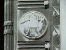 View: a00101 Carved detail on the entrance to the Central Library, Surrey Street