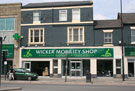 View: a00218 HLC Sheffield Mobility Shop, Nos. 61 - 71 Wicker, junction of Andrew Street