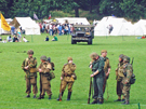 World War 2 military enactment during Sheffield Fayre at Norfolk Heritage Park