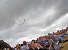 View: a00407 Fly-past by the Red Arrows during Sheffield Fayre at Norfolk Heritage Park