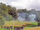 View: a00413 Military re-enactment by the American Civil War Society at Sheffield Fayre in  Norfolk Heritage Park