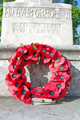View: a00442 Poppies on Ecclesall War Memorial, Ecclesall Road South, Sheffield