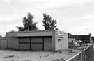 Disused service station near the shops on Halifax Road below junction with Doe Royd Lane Disused service station near the shops on Halifax Road below junction with Doe Royd Lane