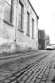 View: c00812 Road detail on Zion Lane showing different cobble heights to assist cart drivers, former Zion Sabbath School, Lawrence Street, Attercliffe