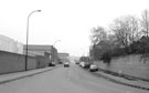 Stevenson Road, Attercliffe from the junction with Woodbine Road Stevenson Road, Attercliffe from the junction with Woodbine Road