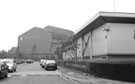 Carbrook Business Park, Carbrook Hall Road looking towards Sheffield Forgemasters, River Don Works (formerly British Steel Corporation and English Steel Corporation) and Carbrook Street