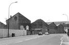 View: c01657 A.B.Castle, removal, storage and haulage, Unit D/E and former Tram Depot used as a Transport Museum, Sheffield Road from Weedon Street