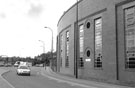 Derelict British Steel Corporation, River Don Works (formerly English Steel Corporation) at the junction of Brightside Lane and Upwell Street (right)