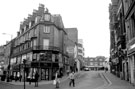 View: c02019 Cross Burgess Street looking towards Cambridge Street with the former Salvation Army Citadel (right)