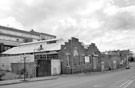 Alan Wasden Ltd, Duracut works, hand tool manufacturers, Rockingham Street lookiong towards Broad Lane with Sir. Robert Hadfield Building, University of Sheffield in the background Alan Wasden Ltd, Duracut works, hand tool manufacturers, Rockingham Street lookiong towards Broad Lane with Sir. Robert Hadfield Building, University of Sheffield in the background