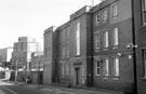 Assay Office, No. 137 Portobello Street looking towards the junction of Rockingham Street with Morton Works Apartments in the background