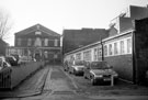 West Street Lane looking towards Walkabout Inn (formerly Carver Street Methodist Chapel), Carver Street