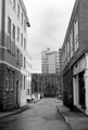 Rockingham Lane looking from Division Street across Division Lane towards Wellington Street Fire Station with Grosvenor House Hotel Rockingham Lane looking from Division Street across Division Lane towards Wellington Street Fire Station with Grosvenor House Hotel