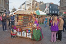 Stall at the Continental Market, Fargate