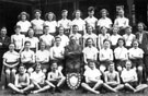 1951 Shield winning athletics team, Hartley Brook Secondary School